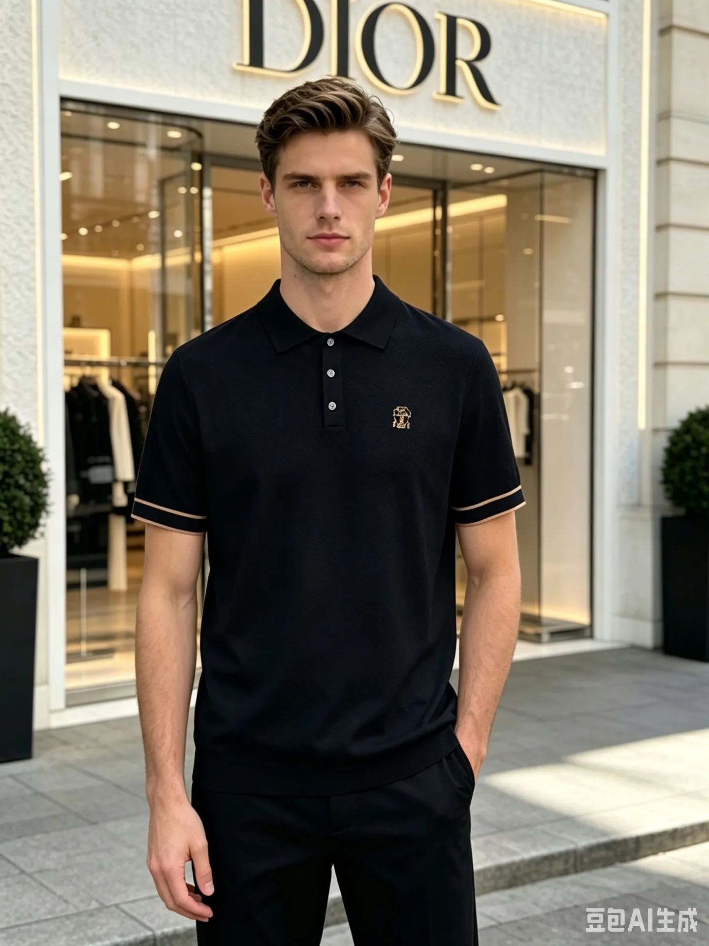BC. 2026 Spring and Summer Family Men's Premium Simple Lapel Knitted Short Sleeve, Classic Series Premium is a luxurious and platinum-level Classic basic T-shirt. The all-over design perfectly integrates Italian aesthetics and inherits the genes of the Jay family. It takes a minimalist route and is in line with modern urban aesthetics! The Classic brand logo is decorated on the chest. The craftsmanship is exquisitely presented, and it is a soul-like existence. It effectively flaunts the brand identity and guarantees the quality of the craftsmanship! The imported top-quality anti-pilling fabrics are selected from the finest cotton raw materials from the Nile River area with excellent sunlight. They are woven and dyed in a century-old workshop, transforming the fabric into incomparable comfort. It is treated with exclusive technology and has excellent skin-friendliness. In addition, it has a full cotton feel and excellent breathability! Sizes: M-4XL Please state your height and weight when placing an order.